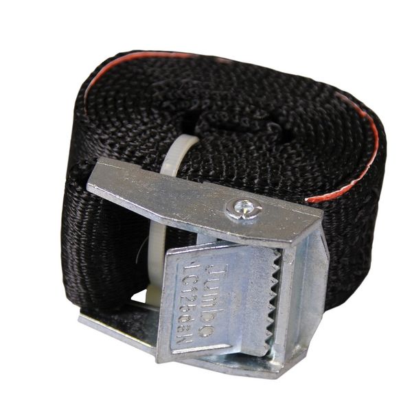 1M BLACK RETAINER STRAP AND BUCKLE