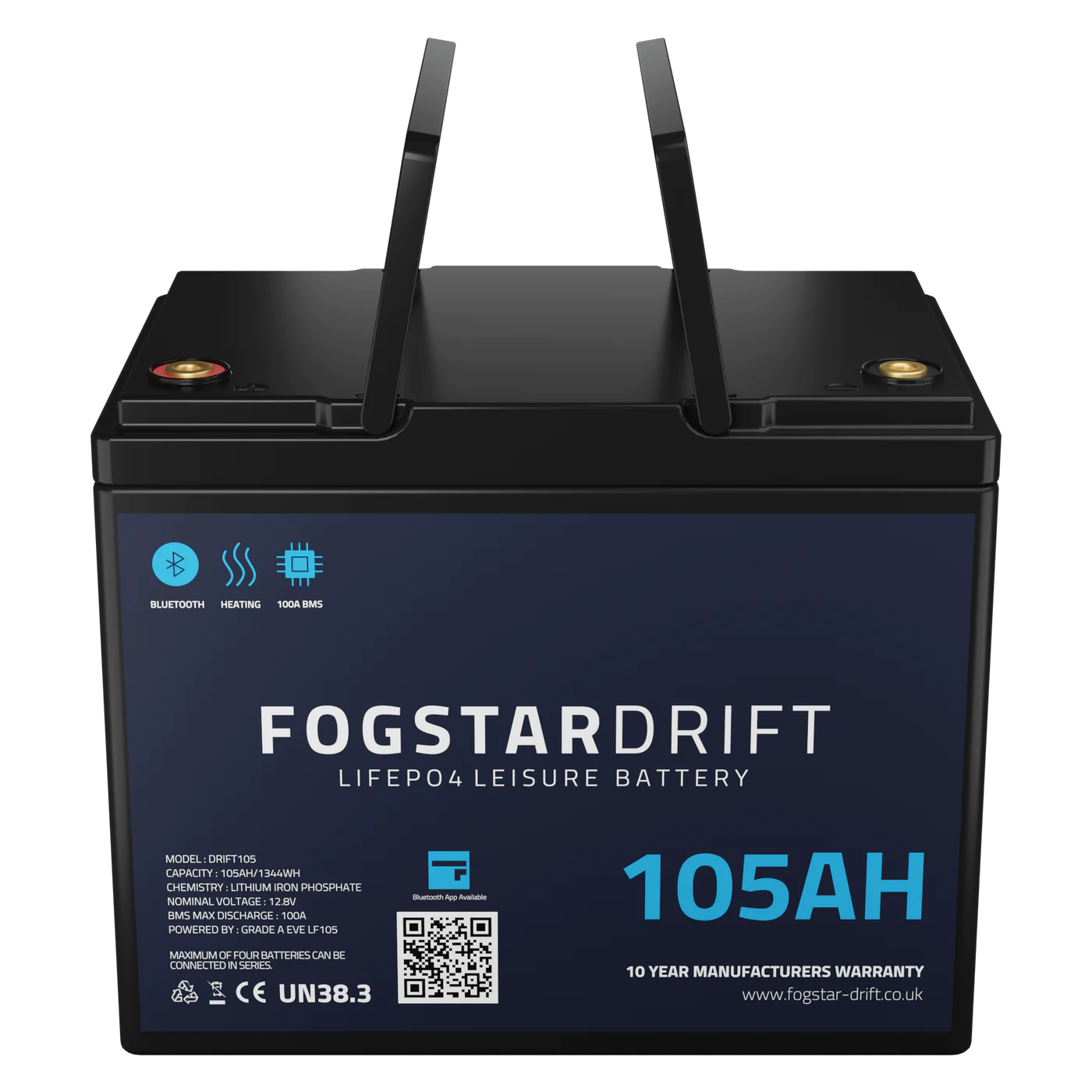 Fogstar Drift Lithium Leisure Battery 105AH
