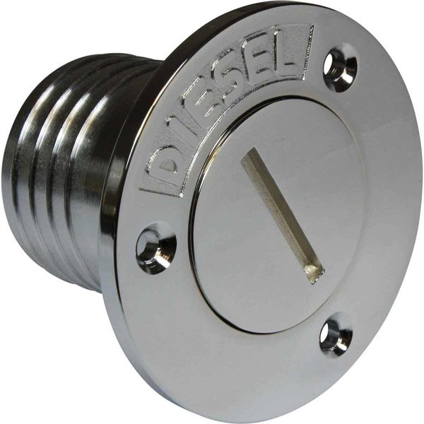Maestrini Chromed Brass Diesel Deck Filler (51mm Hose)