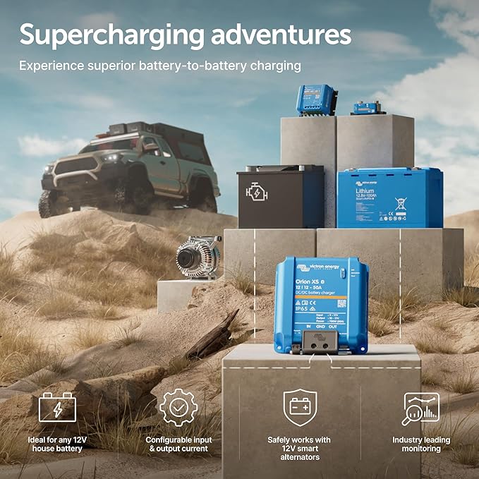 Victron Orion XS 12/12-50A DC-DC Battery Charger