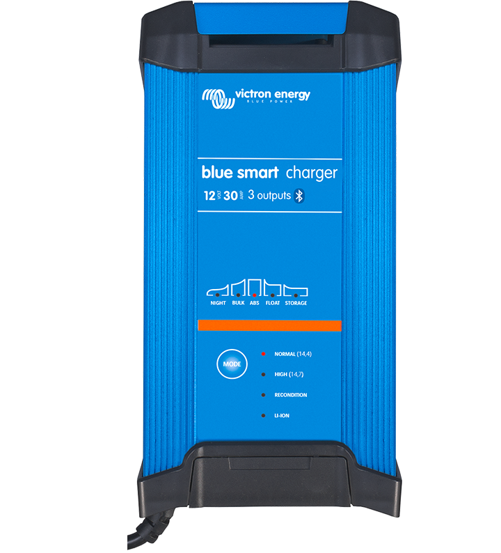 Victron Energy- Blue Smart IP22 Bluetooth Battery Charger- 12V 15A, 3 output