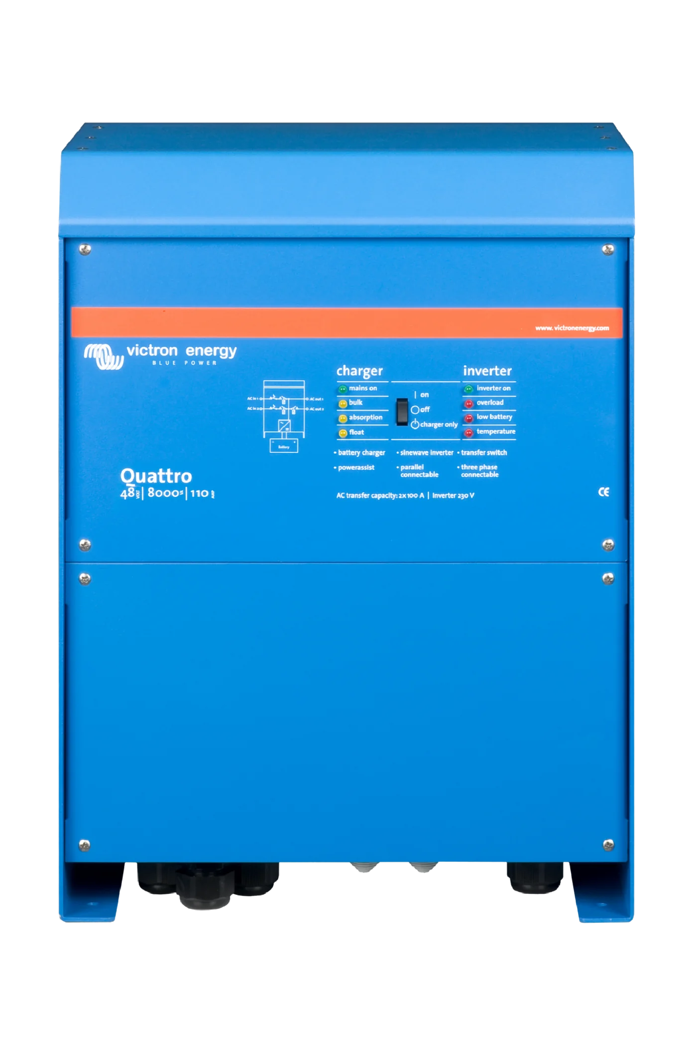 Victron Energy Quattro- 48V 8000VA /110-100/100 230V