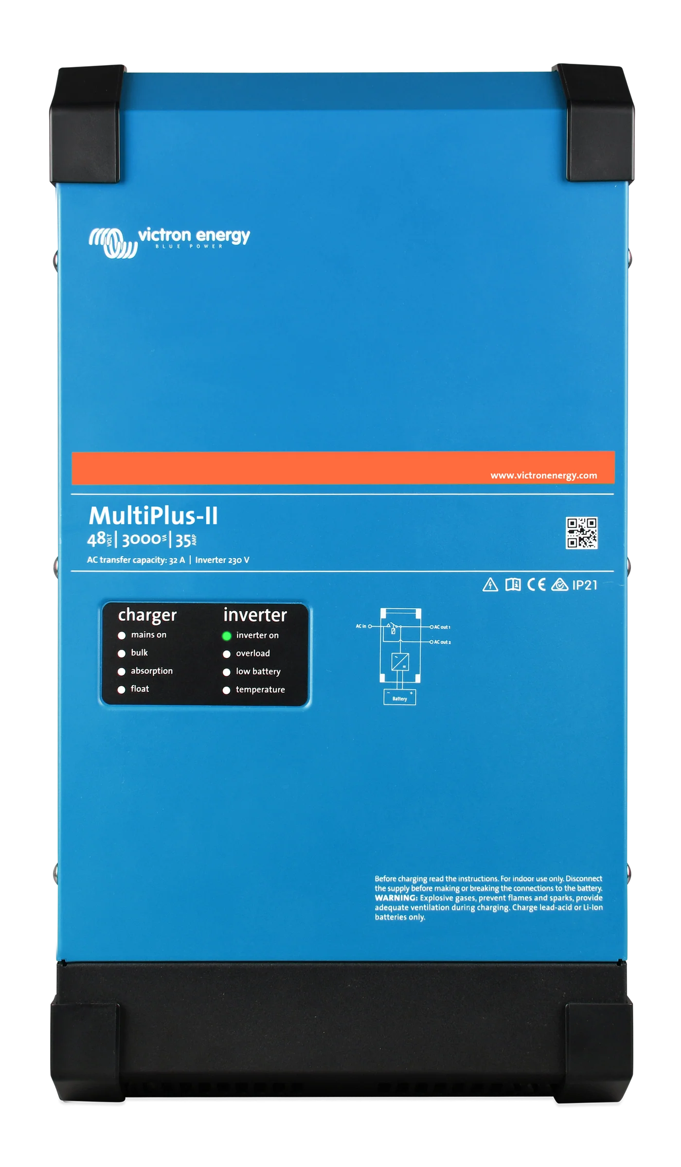 Victron Energy MultiPlus-II Inverter/Charger- 48V 3000VA