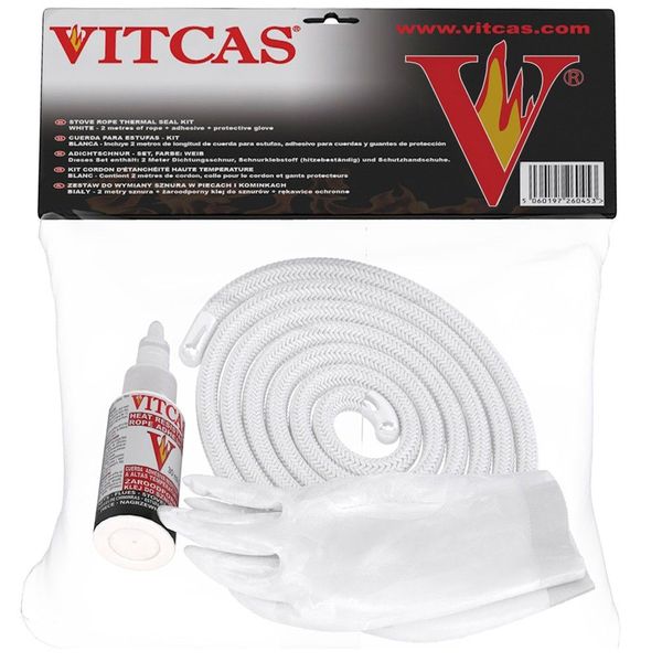 Stove Rope Seal Kit 10mm White