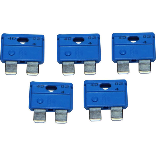 FUSE 15AMP BLADE TYPE BLUE PK5
