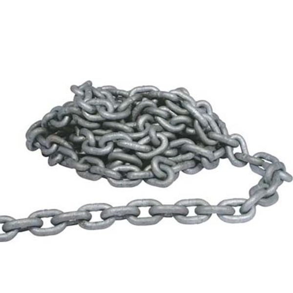 10mm CALIBRATED GALV ISO CHAIN PER METRE