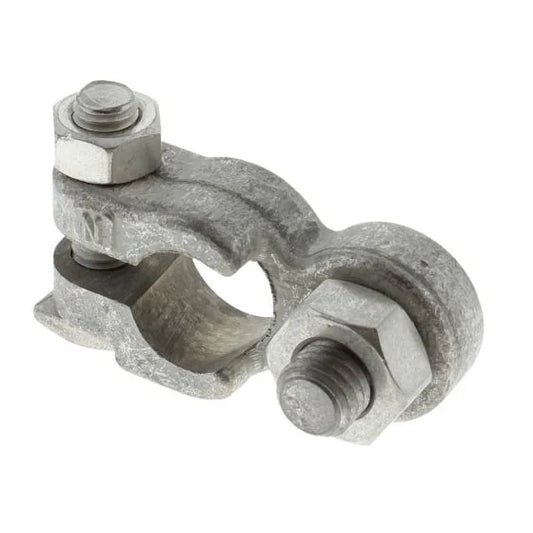 BATTERY TERMINAL WITH 10mm POST (-VE) (EACH)