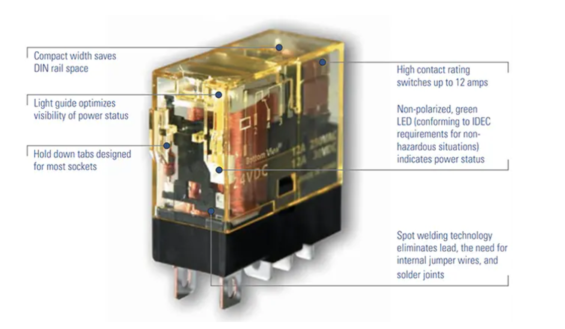 IDEC General Purpose Relay Plu-In SPDT1