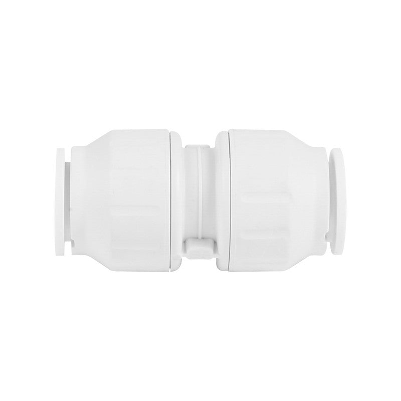 JG Speedfit White Straight Coupler (Dia)15mm