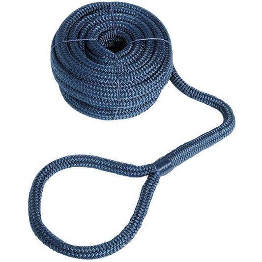 Osculati Mooring Line with Spliced Eye (14mm OD / Blue / 9 Metres)