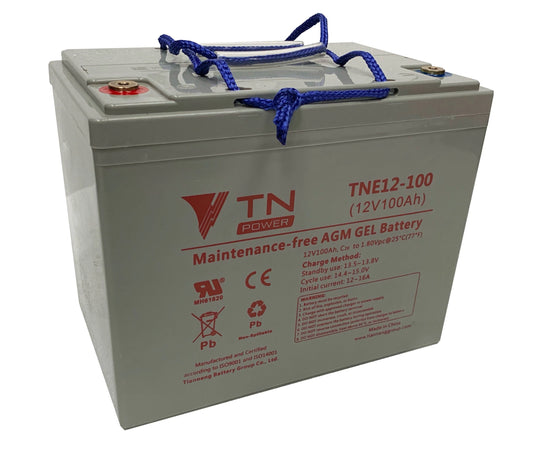 12V Deep Cycle 100AH Battery - AGM