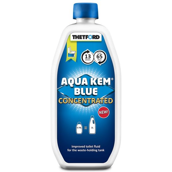 Thetford Aqua Kem Blue Concentrated 780ml (EACH)