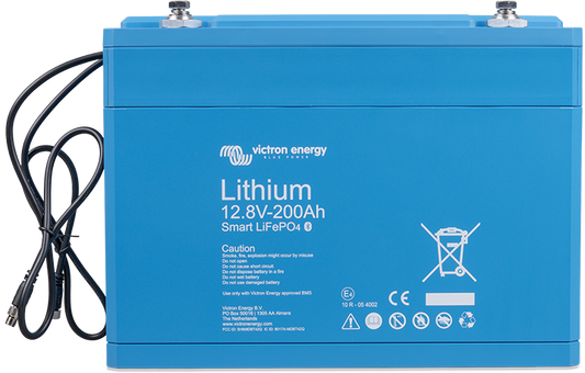 Victron Energy LiFePO4 Battery 12.8V 200Ah Smart Battery