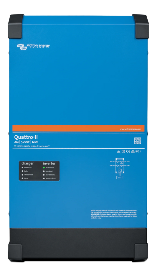 Victron Energy Quattro-II 24V 5000VA 120-50/50 230V