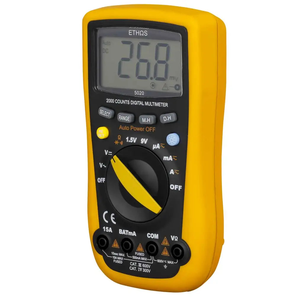 Ethos 5020 Auto Ranging Digital Multimeter