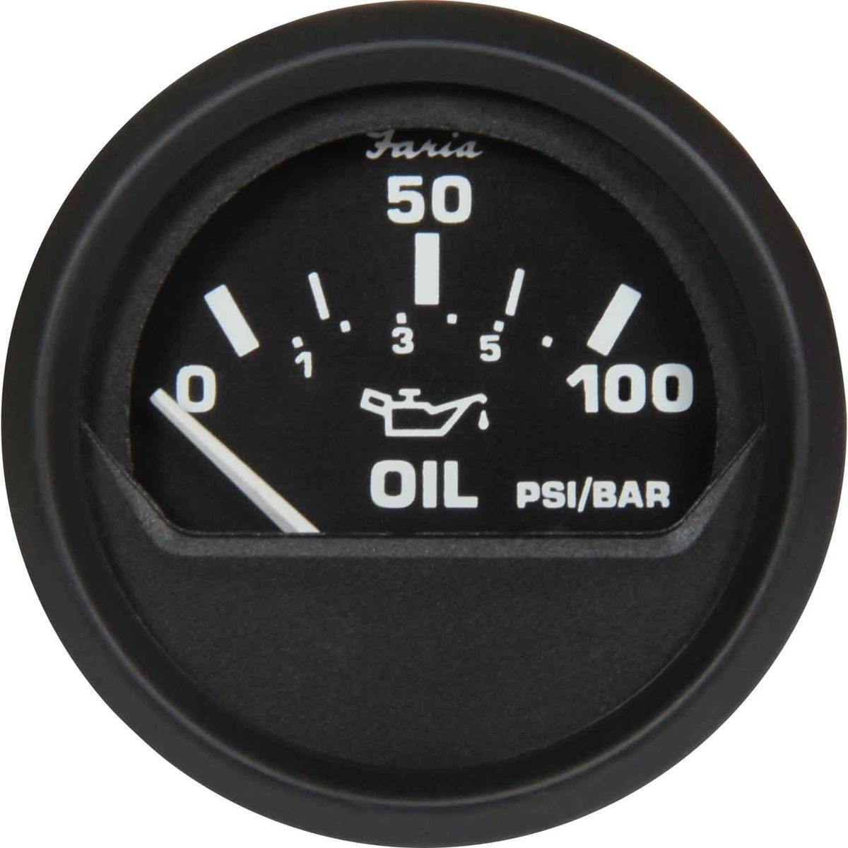 OIL PRESSURE GAUGE 100PSI US EURO B