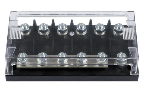 Victron Fuse holder 6-way for MEGA-fuse